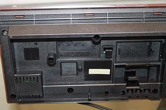 Vtg PANASONIC AM FM 2-Band Fluorescent Clock Radio Model RC-6130