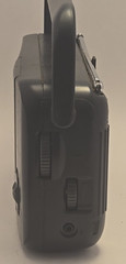 Vtg Black Portable PANASONIC AM/FM Radio #RF-544 with Speaker in original box