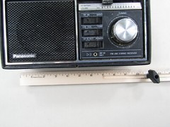 VTG Panasonic FM-AM 2 Band Receiver Radio Model Number RF-590 Handheld Radio