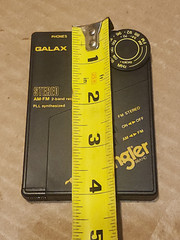 Wrangler Galax AM/FM Card Stereo Pocket Radio 2-Band Receiver PLL Synthesized