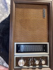 Vintage Wood Sony TFM-9450W AM/FM Radio