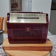 Very RARE Vintage 1953 Motorola Tube Radio Model 63L2 Working Maroon