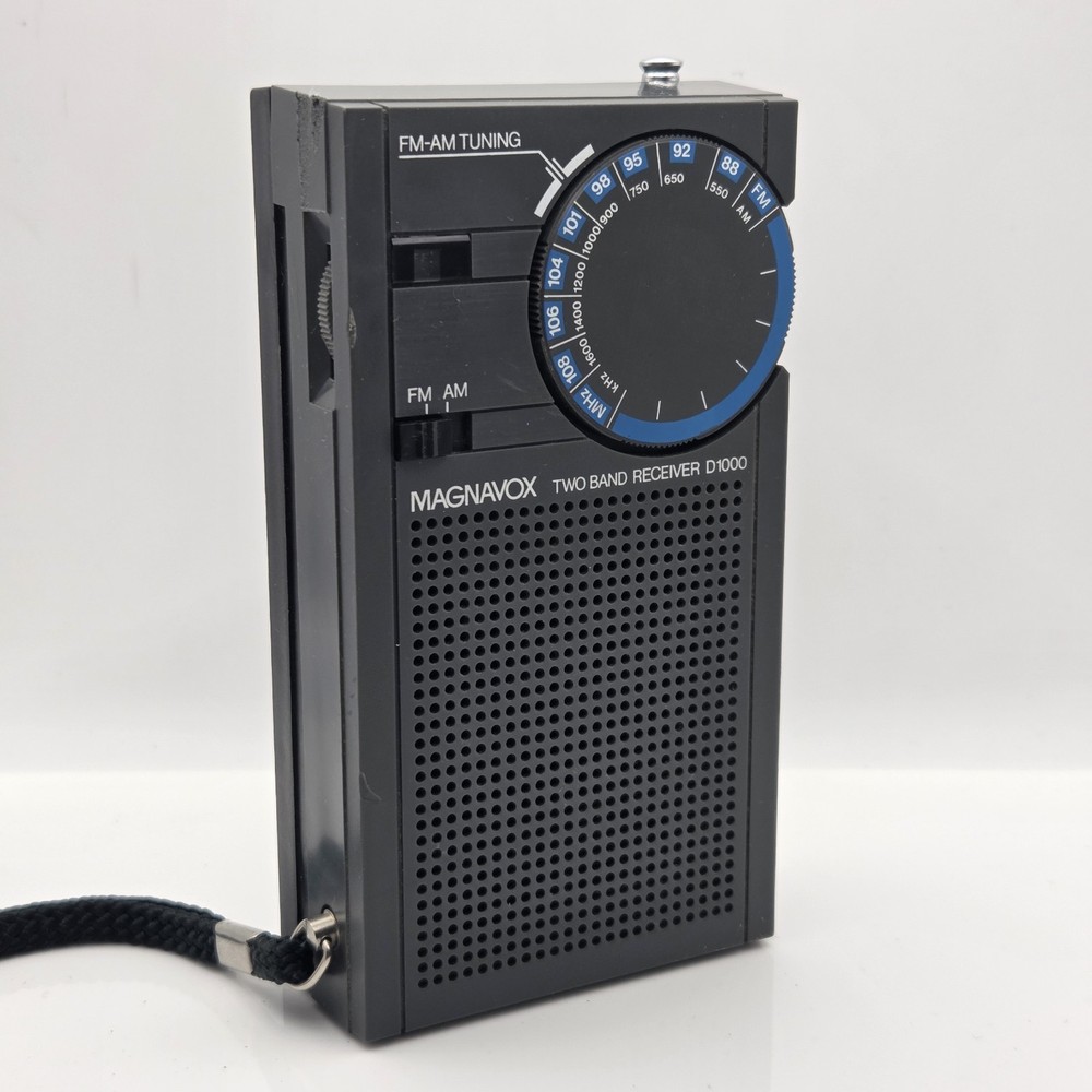 MAGNAVOX D1000 Vintage AM/FM Radio – Works On AM – Repair Project / Display