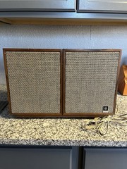 1963 MCM GE GENERAL ELECTRIC T-1000C STEREO AM FM TUBE RADIO TESTED WORKING
