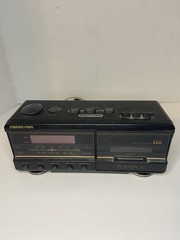 Soundesign Sound Design Cassette Clock Radio CCR vintage model no 3827 BLK AM FM