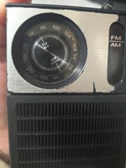 Vintage PANASONIC Portable Am/Fm Radio Model RF-508 9v Battery Power Works As is