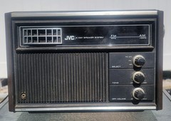 JVC 8806 AM/FM 2 BAND 10 Transistor Portable Radio 2-Way Speaker System