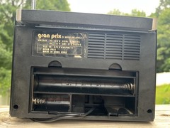 Vintage Grand Prix Radio AM FM Air PB-WB Receiver Model APW215 -TESTED WORKS
