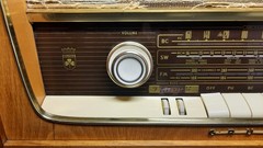 Vintage 1958 Grundig 2066 Px Table Radio West Germany AM-FM-SW Tested Works