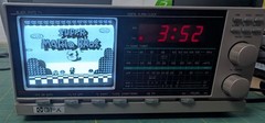 GPX Black and White TV Alarm Clock Model TV-2 1985