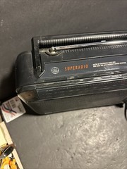 Vintage GE SUPERADIO General Electric Long-Range AM/FM Super Radio ##R69
