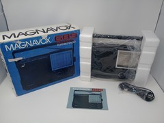 Magnavox Portable 689 Radio AM/FM/TV-1/TV2 NOS Open Box Tested Working
