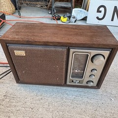Sony Radio ICF-9650W AM/FM Tabletop Stereo Woodworks Fidelity Sound – Read – NL
