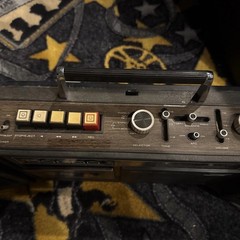 1974 Marantz Superscope CRS-152 Portable AM / FM Radio Cassette w/Speakers RARE