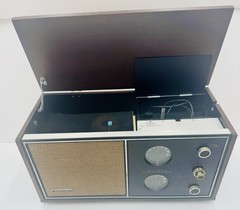 1960s Concord FM/AM Radio, RAF -10, Solid State Radiocorder Tested Working MCM