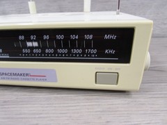 Vtg GE Spacemaker AM/FM Radio Cassette Player Under Cabinet 7-4260A TESTED