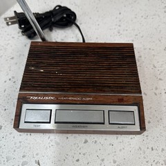 Vintage REALISTIC Weather Radio Alert Model 12-140 Tested Works!