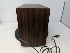 Vintage SONY TFM-9450W AM/FM Transistor Radio Wood Grain Cabinet Works