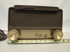 VINTAGE 1959 MOTOROLA RADIO 6T15N TABLE RADIO PLASTIC OUTER SHELL DA (EZS003317)
