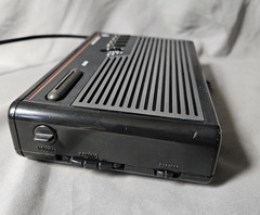 Vintage GE 7-4612BKA Digital Clock Radio Black & Silver (RECAPPED)