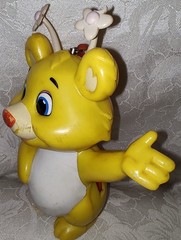 Vintage Rare 1985 Nasta Power Tronic WUZZLES BUTTERBEAR AM Radio Strap Hong Kong