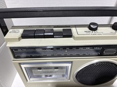 Vintage General Electric Portable AM/FM Radio/Cassette Recorder, No. 3-5240-D