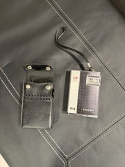 Vintage 1971 Japan Sharp Solid State AM Hand Held Radio BP-102A Tested – Works