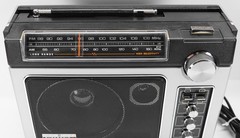 Vtg General Electric Superadio II AM FM Long Range *7-2885F*, Parts or Repair.