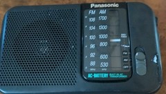 Vintage Panasonic RF-544 Fm/am Portable Radio