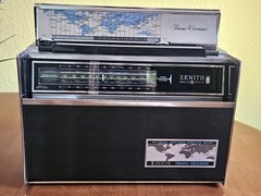 Vintage Zenith Royal Trans-Oceanic Shortwave Radio D7000Y Manual Amazing Sound