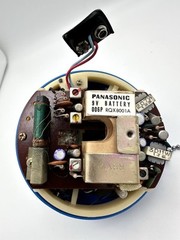 Vintage PANASONIC R-70 Space Age PANAPET AM TRANSISTOR Radio BLUE 1969 WORKS!