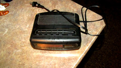 Vintage GPX Alarm Clock Radio AM-FM Model Grand Prix D509 ~ TESTED AND WORKS