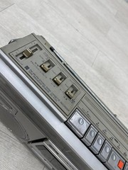 Showa Retro National Boombox RX-5100 Powered on, Working Condition: Poor