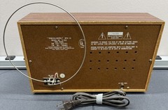 Realistic MTA-12 AM FM Radio Woodgrain Vintage Radio Shack Working w/Antenna!
