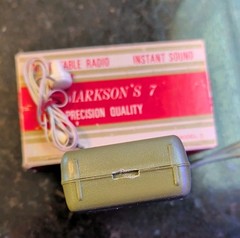 Markson&rsquo;s 7 AM Radio Vintage Model 7 Working