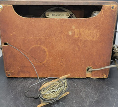 VTG-RCA Victor Wood Radio Model Tube AM/Shortwave/Police Band Radio Does Work