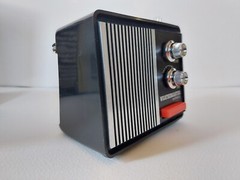 Vintage Randix Weathercaster WB 34 Radio with Box, Battery Powered, Functions!
