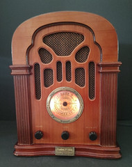 Vtg 1991 Radio Shack AM FM Cassette 14&Prime; Model 12-697 Atwater Kent 1934 Replica