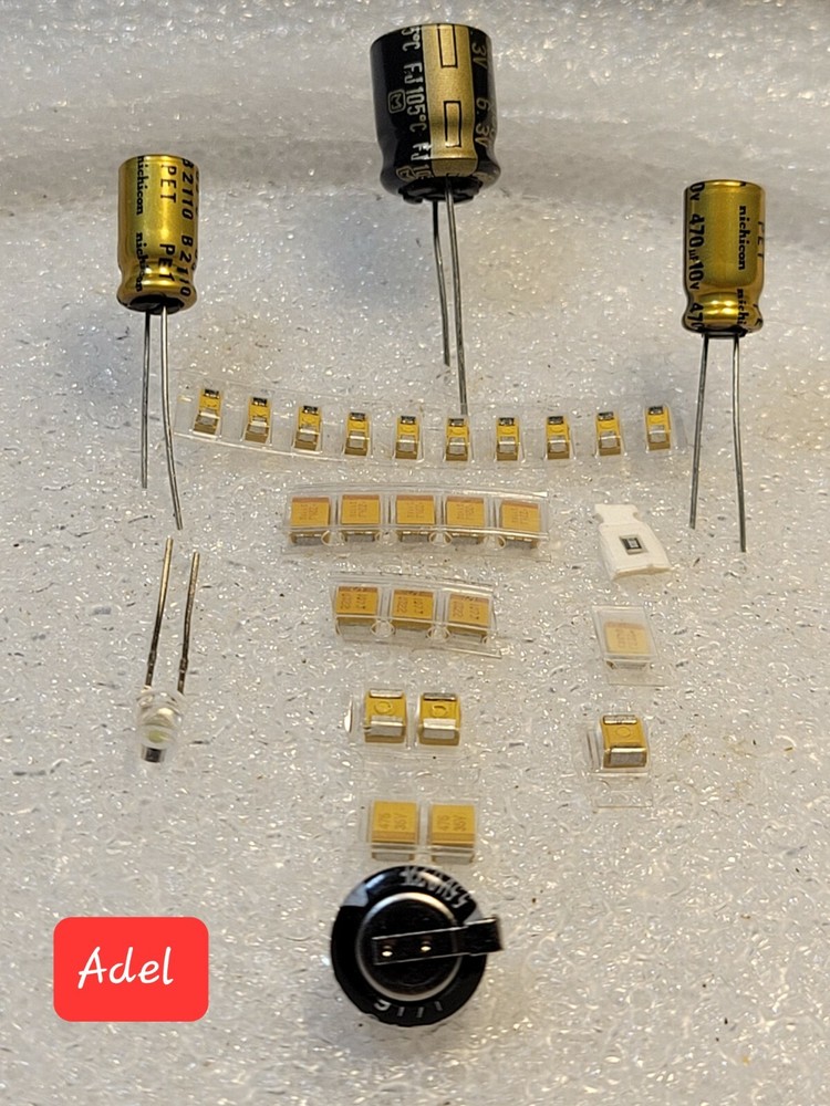 Sony ICF – SW7600 Repair Kit includes Panasonic & Nichicon Caps + Service Manual