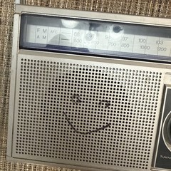 Vintage Panasonic AM/FM 2 Band Radio, Model RF-568D, Works