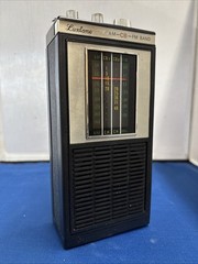 Vintage Luxtone CB-600 FM AM Citizens Band Portable Radio 40 Channel w/ Box