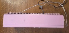Vtg 1960s Barbie Pink Emerson LifeTimer II Clock Tube Radio G1705 Tested Working