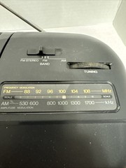 PANASONIC RX-DS15 Portable Stereo BoomBox CD/TAPE/AM/FM XBS System All Work
