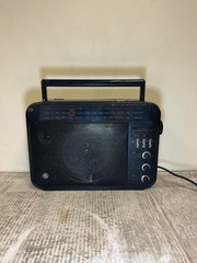 General Electric Superadio Long Range AM/FM GE Super Radio III 7-2887 – Tested