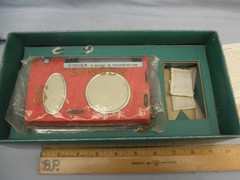 Rare, Unusual 1962 Singer RS-820-A 8 Transistor Radio & Original Box
