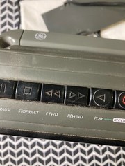 Vintage GE radio cassette 3-5264A