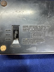 Vintage Sears 24 Hour Weather Radio Alert Model #305 390001 50 – Tested Works-