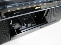 Vintage GE 3-5454B AM/FM Stereo Cassette Boombox Bass Boost Radio Tested