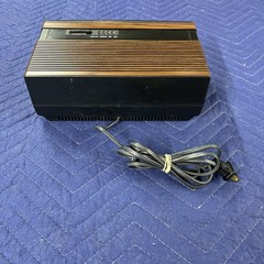 Vintage GE General Electric Clock Radio Walnut Grain Finish Model 7 4305C Retro