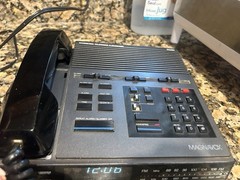 Vintage Magnavox Clock Radio Telephone Hands-Free Speaker Landline Ready VIDEO